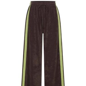 La Boheme Terry Pant! chocolate brown
